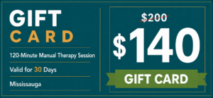 120-Minute Manual Therapy Gift Card by Artem Valchenko | IDMPro Mississauga