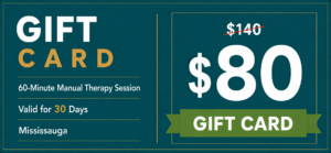 60-Minute Manual Therapy Gift Card by Artem Valchenko | IDMPro Mississauga