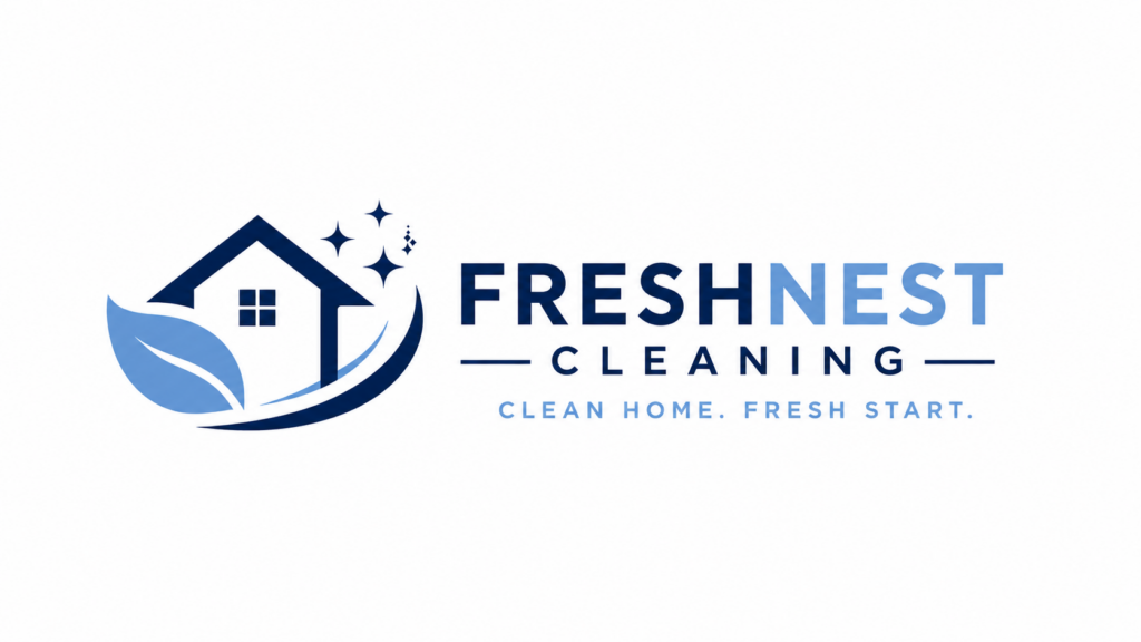 FreshNest Cleaning logo – professional house cleaning services in Toronto, Mississauga and the GTA
